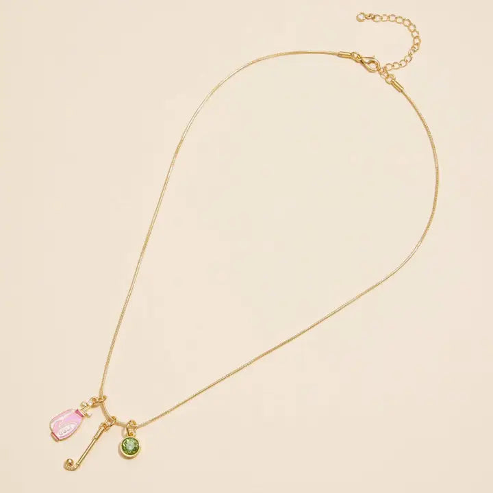 Golf Lover's Charm Necklace