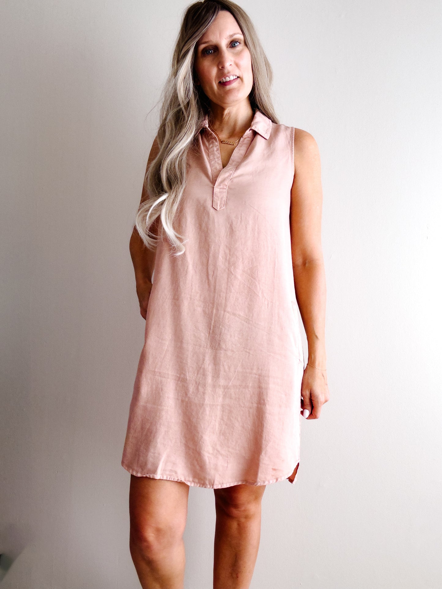 • Dusty Peach Dress