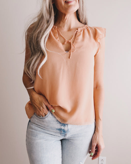 < Aurelia Peach Blouse