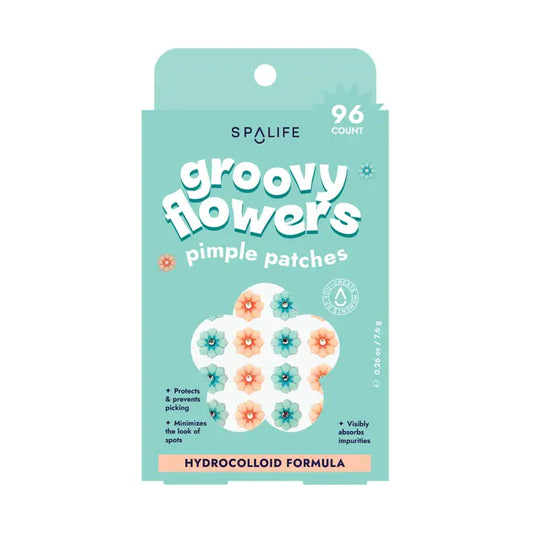 Groovy Flowers Hydrocolloid Pimple Patches