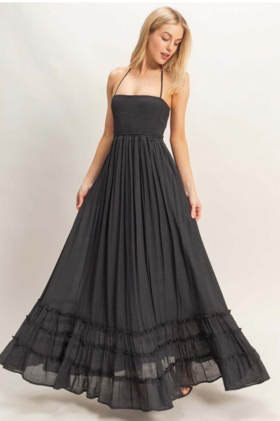 Halter Maxi Dress
