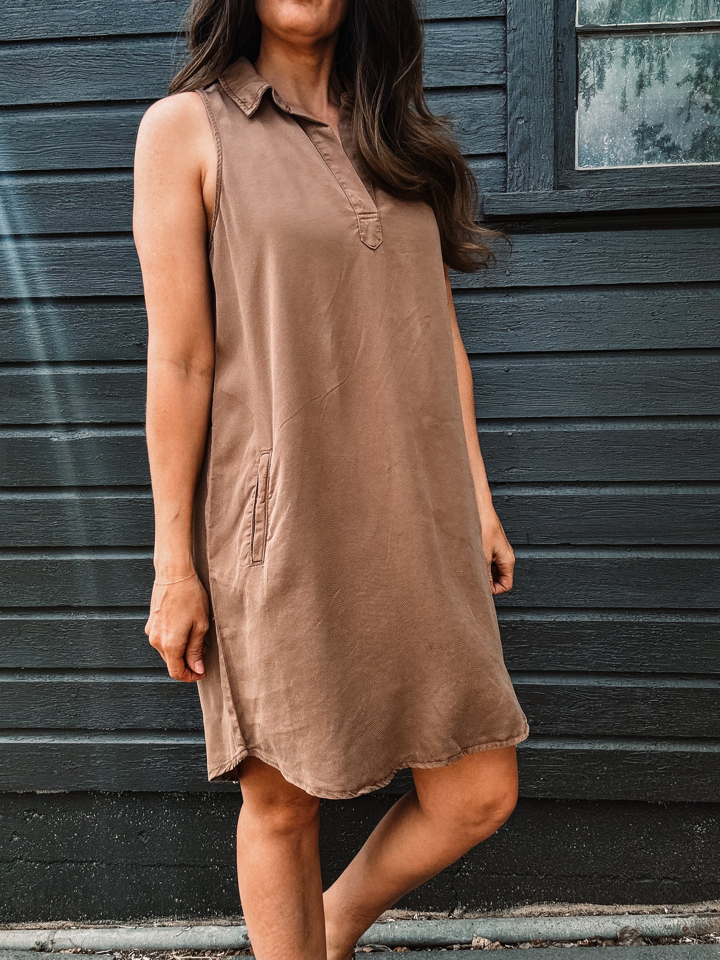 | Mocha Mini Dress