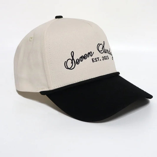 Seven Sundays - trucker White/Black