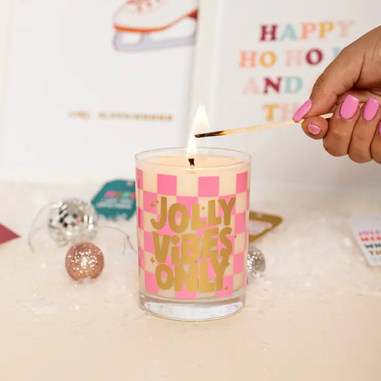 Joyy Vibes Only Candle
