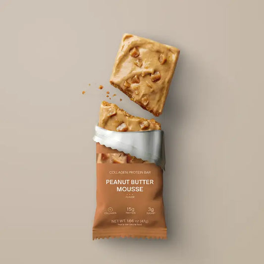 Peanut Butter Mousse  Collagen Protein Bar