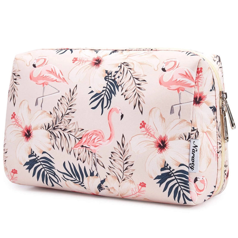 Flamingo Travel Cosmetic Makeup Bag Zipper Pouch