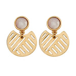 • Gold Mabel Earrings | Statement Earrings