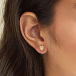 Gold Fleur Earrings | Mix and Match | Ear Cuff and Stud Set