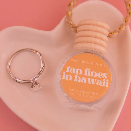 Tan Lines in Hawaii Car Diffuser