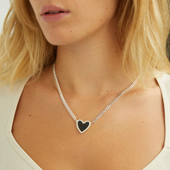 Silver Amour Necklace