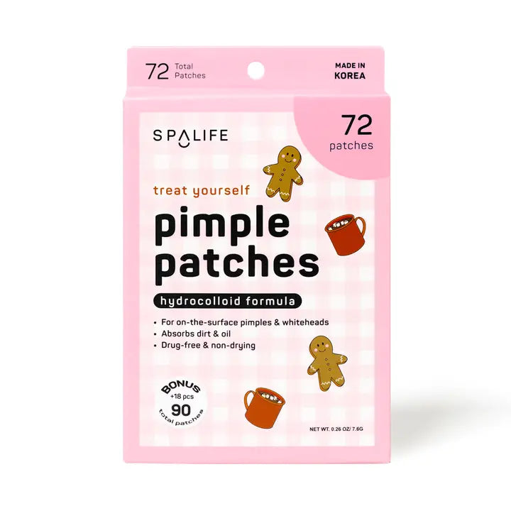 Christmas Holiday Treats Hydrocolloid Pimple Patches - 72