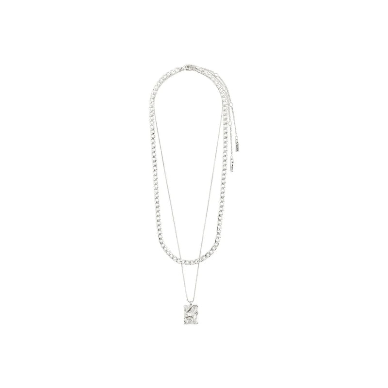 < Bathilda Silver Plated Necklaces