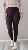 Black Super Stretchy High-waist Leggings