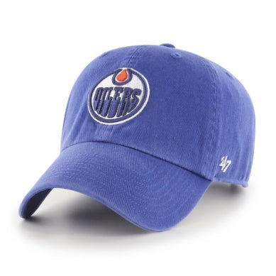Royal Blue Oilers Hat
