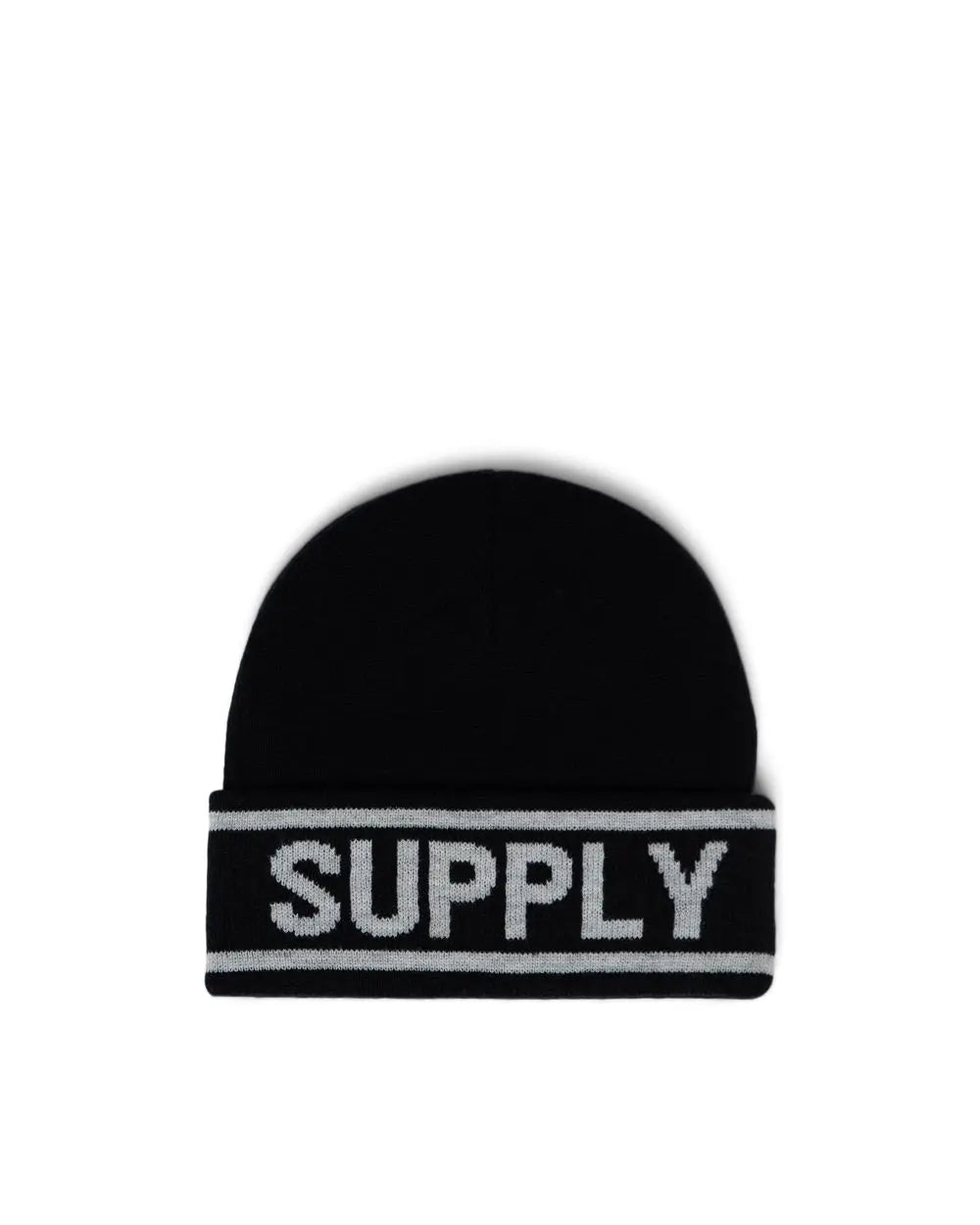 < / Black/Grey Elmer Beanie