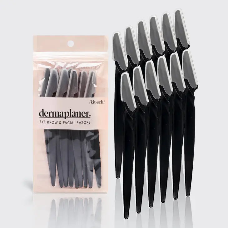 * Dermaplaner & Eyebrow Razor (12 pack) - Black ( Ships For Free )