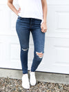 < */ + Silver Jeans : ISBISTER HIGH SKINNY CROP JEANS