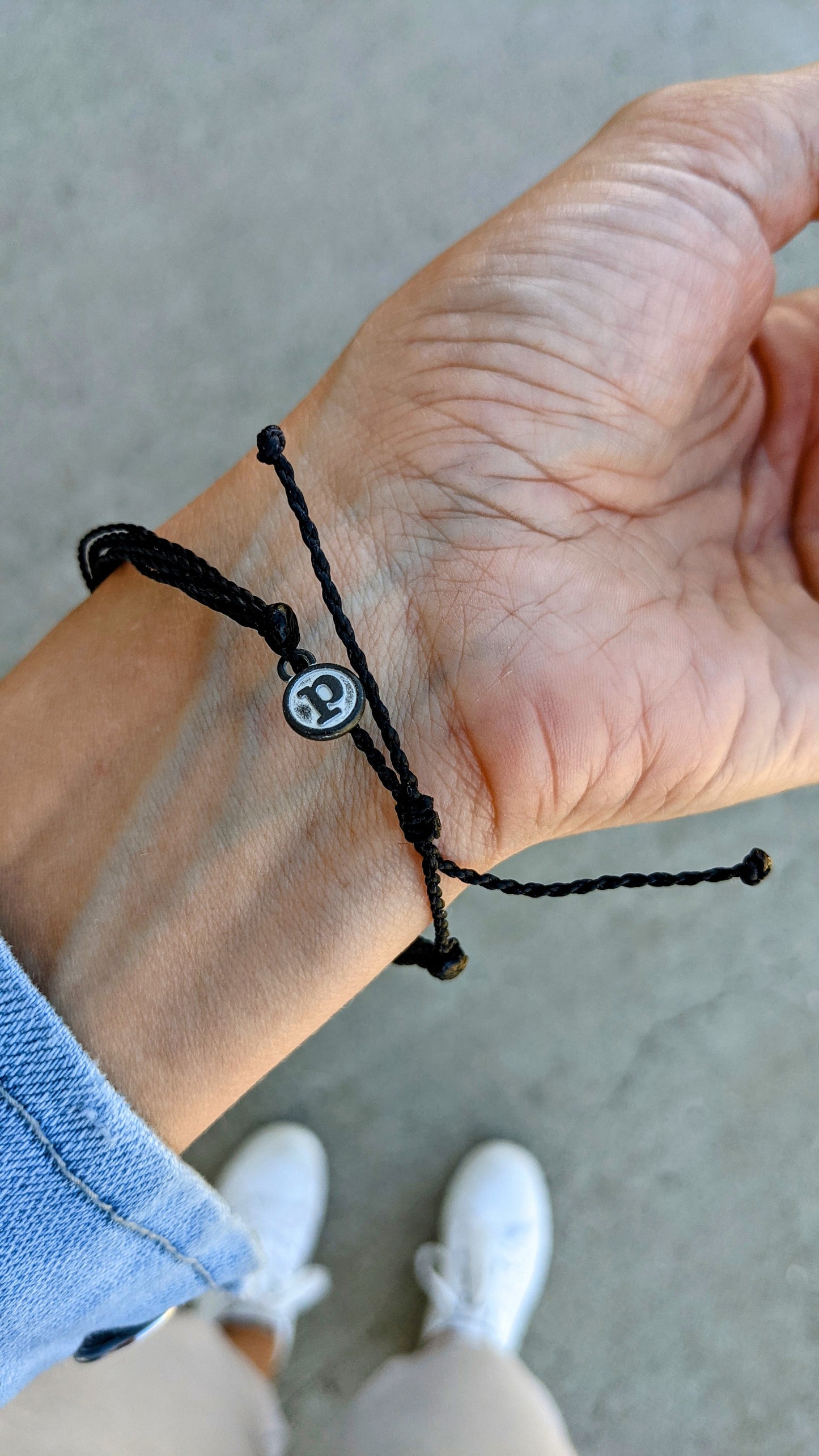 * Havana Blush Silver Bracelet