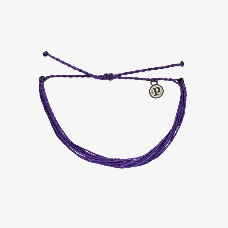 * Bright Solid Light Purple Bracelet
