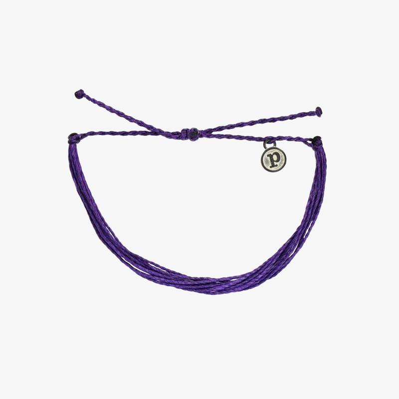 */ Bright Solid Light Purple Bracelet